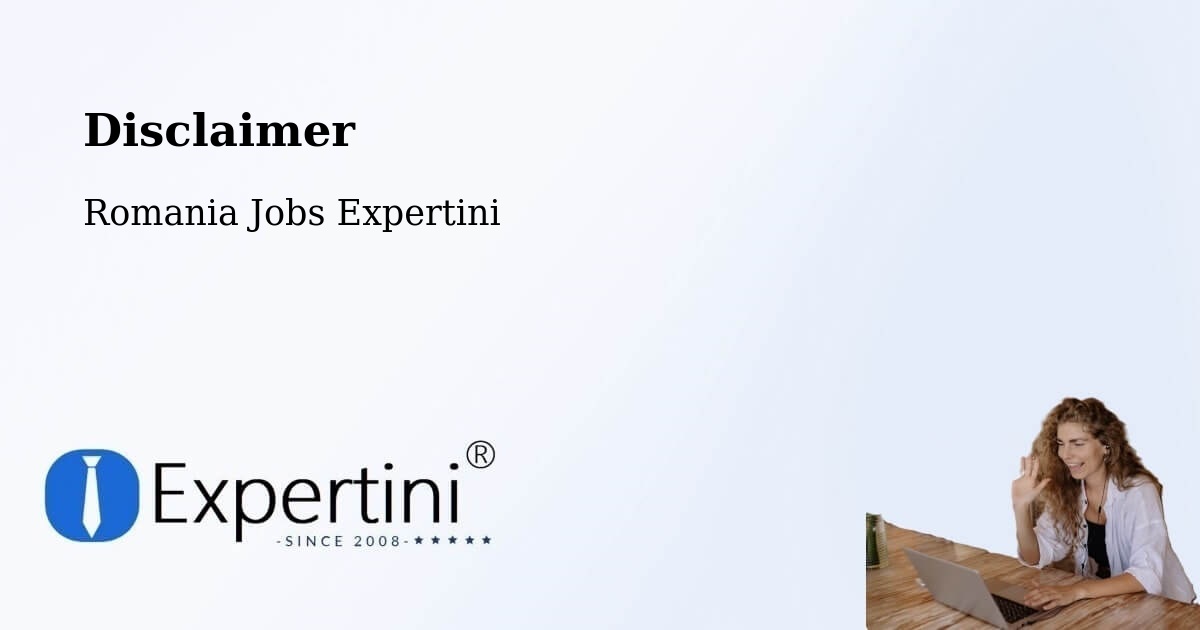 Disclaimer – Comuna Năruja - Romania Jobs Expertini